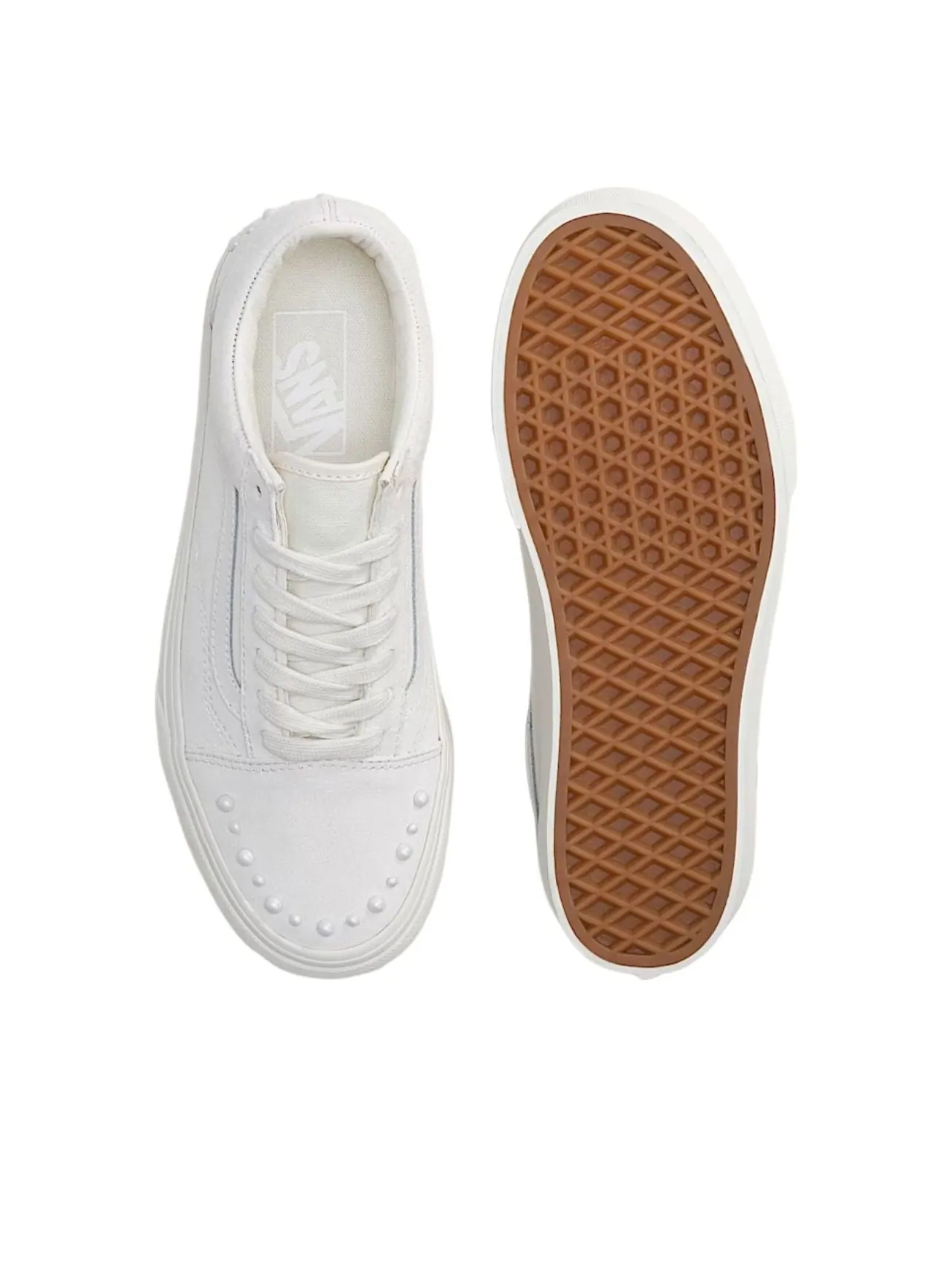 Vans Old Skool Platform 'Marshmallow White' — изображение 3 из 4, белый