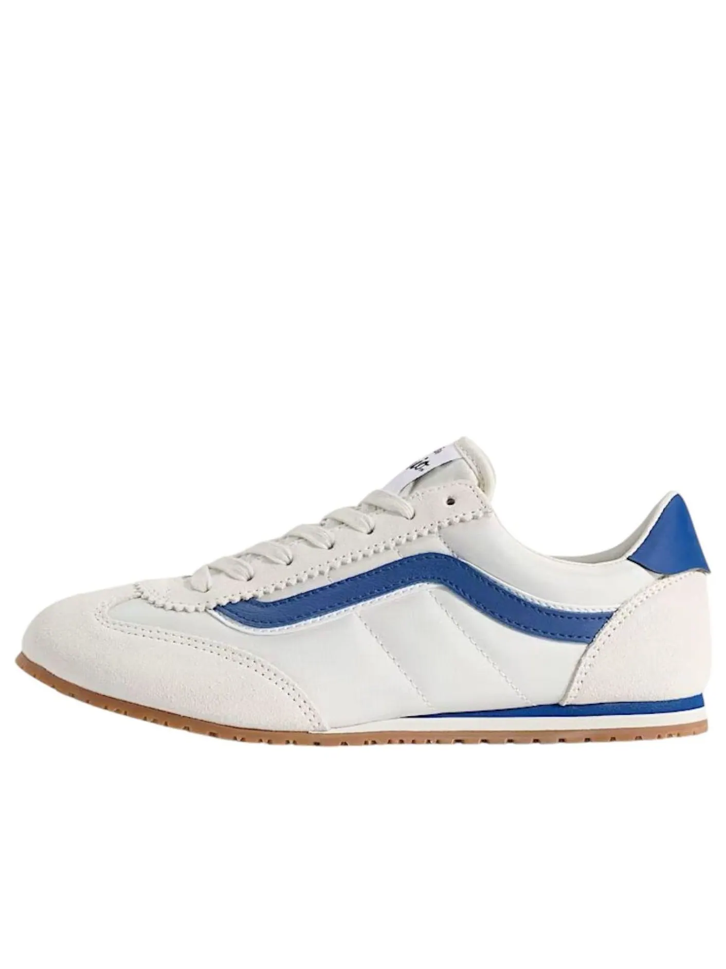 Кроссовки Vans Super Lowpro 'Marshmallow White True Blue' — изображение 1 из 4, белый/синий