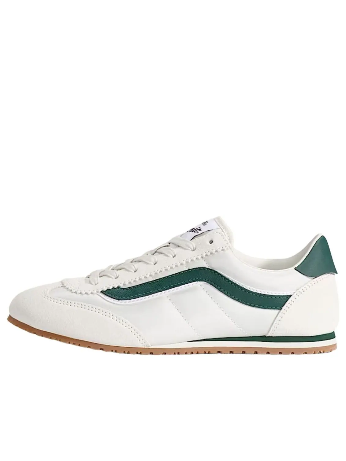 Кроссовки Vans Super Lowpro 'Marshmallow White Emerald Green' — изображение 1 из 4, белый/зеленый