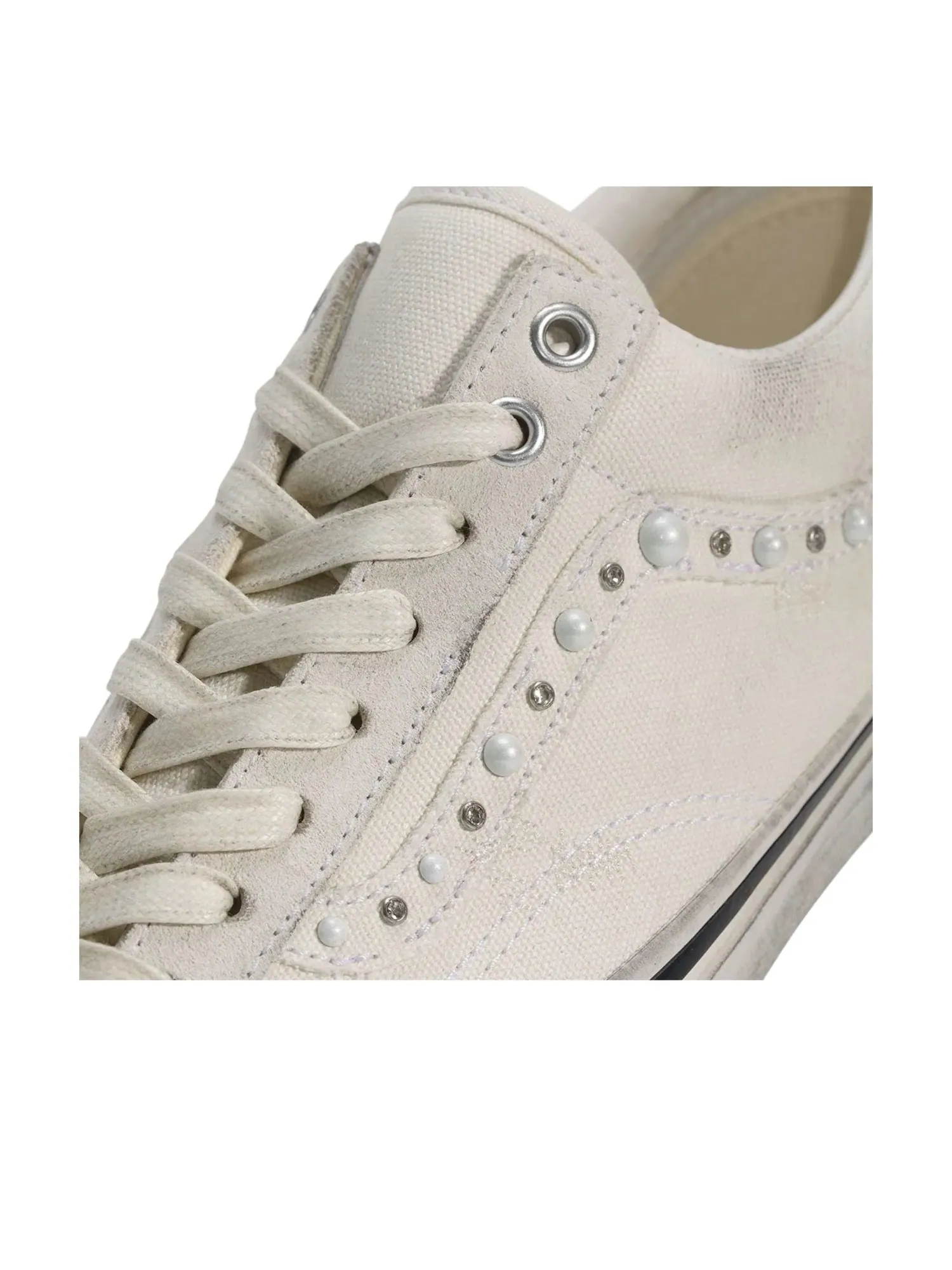 Vans Old Skool 36 Pearlized Pack 'Marshmallow' — изображение 5 из 5, белый/черный