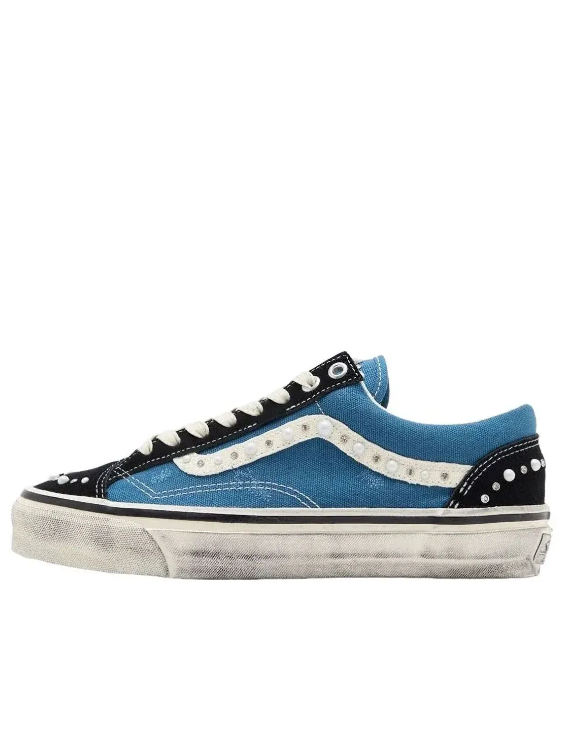 Кроссовки Vans Old Skool 36 'Pearlized Navy' — изображение 1 из 5, темно-синий