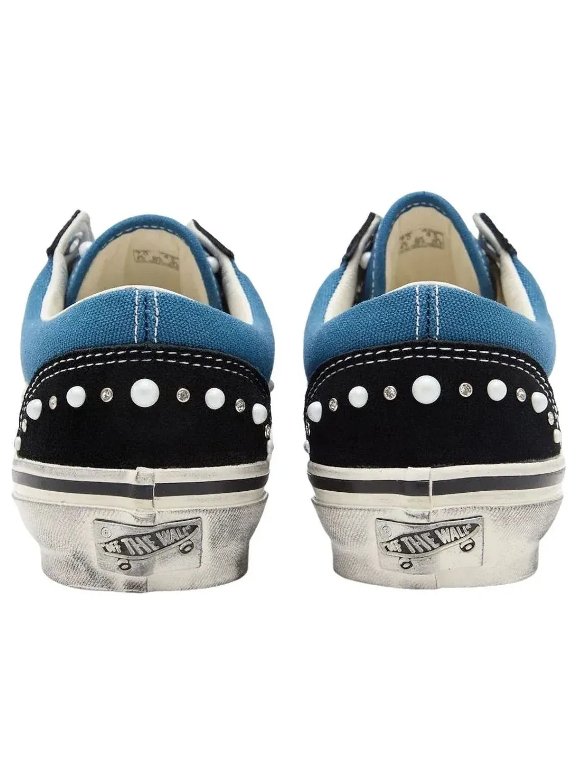 Кроссовки Vans Old Skool 36 'Pearlized Navy' — изображение 4 из 5, темно-синий