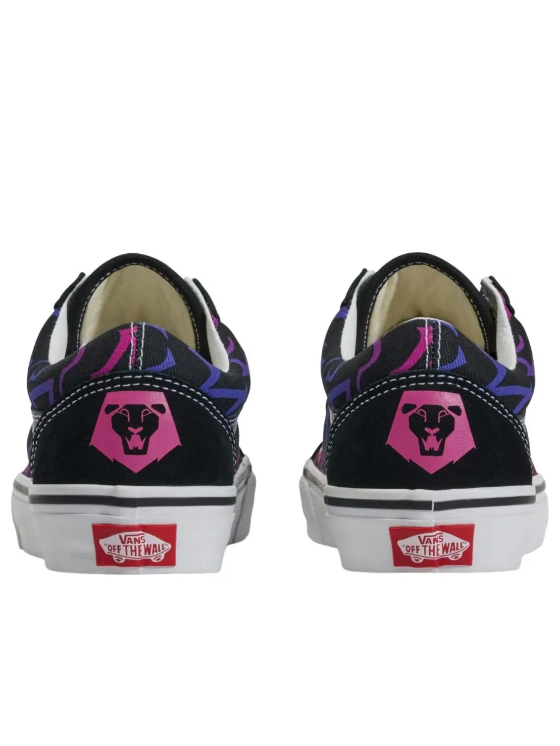 Vans x Kpop Demon Hunters Old Skool 'Black Pink' — изображение 4 из 5, черный/розовый