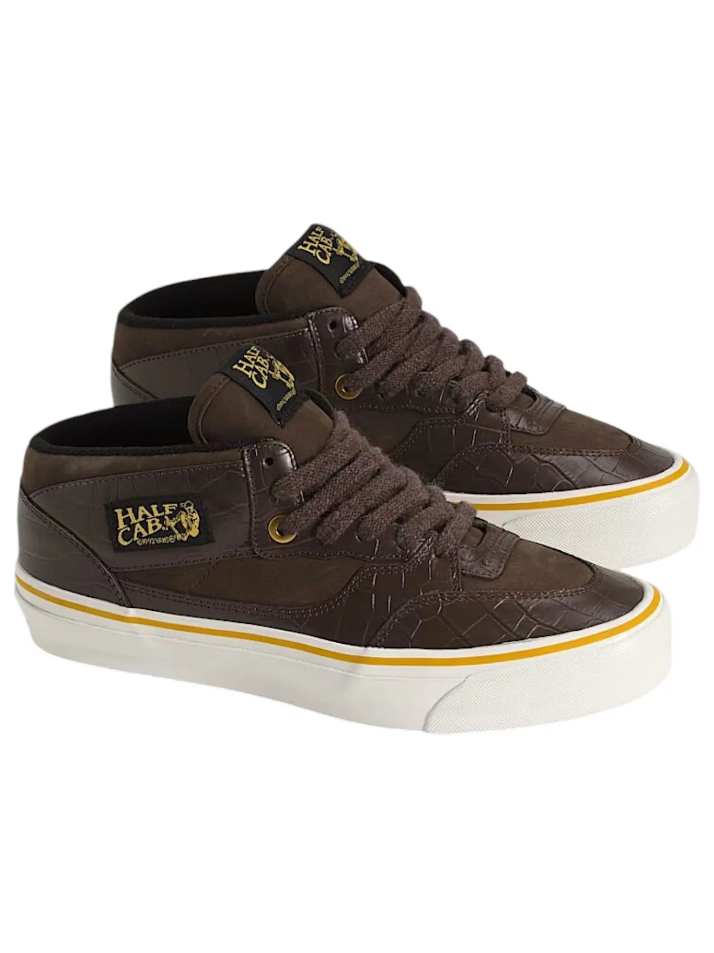 Кроссовки Vans OTW by Vans Half Cab 33 Vibram 'Demitasse Brown' — изображение 2 из 4, коричневый