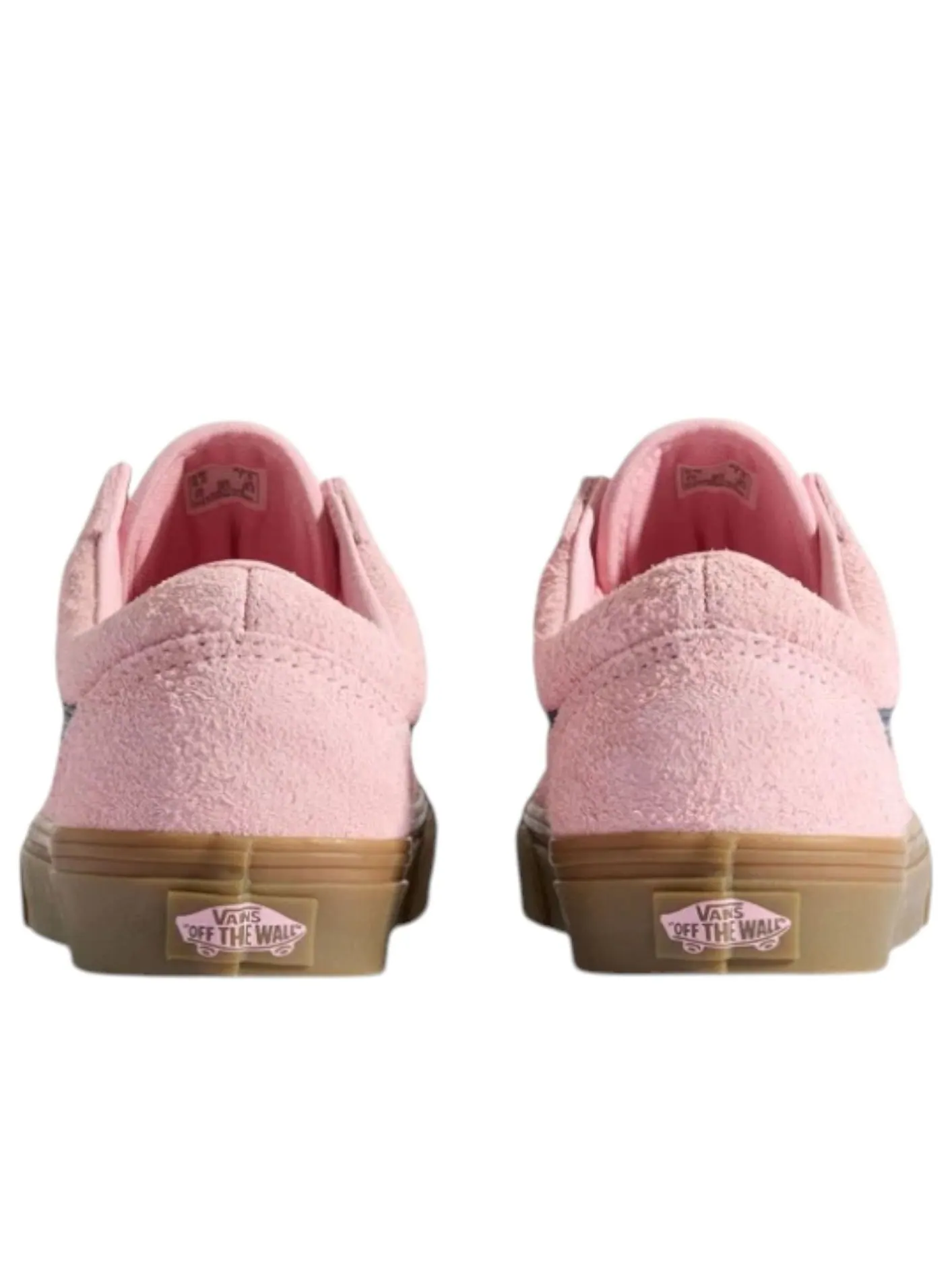 Кроссовки Vans Old Skool Hairy 'Pink Navy' — изображение 4 из 5, розовый
