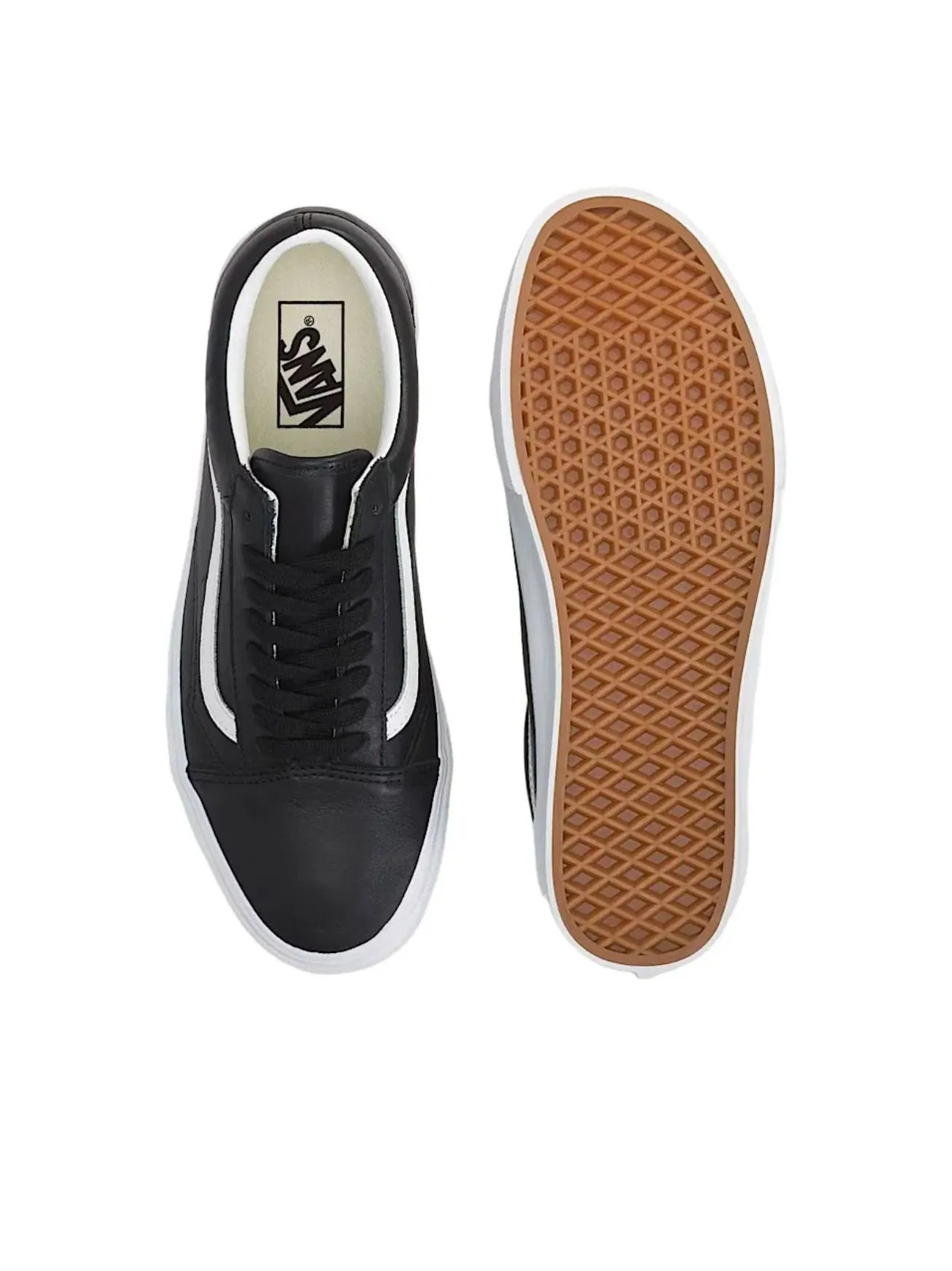 Кеды Vans Old Skool 'Black True White' VN000E9TBPA — изображение 3 из 4, черный