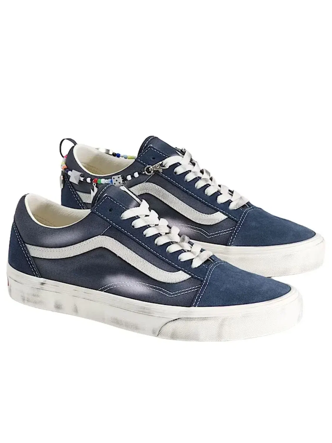Кеды Vans Old Skool 'Parisian Night Blue' VN000E9TJDU — изображение 2 из 4, темно-синий