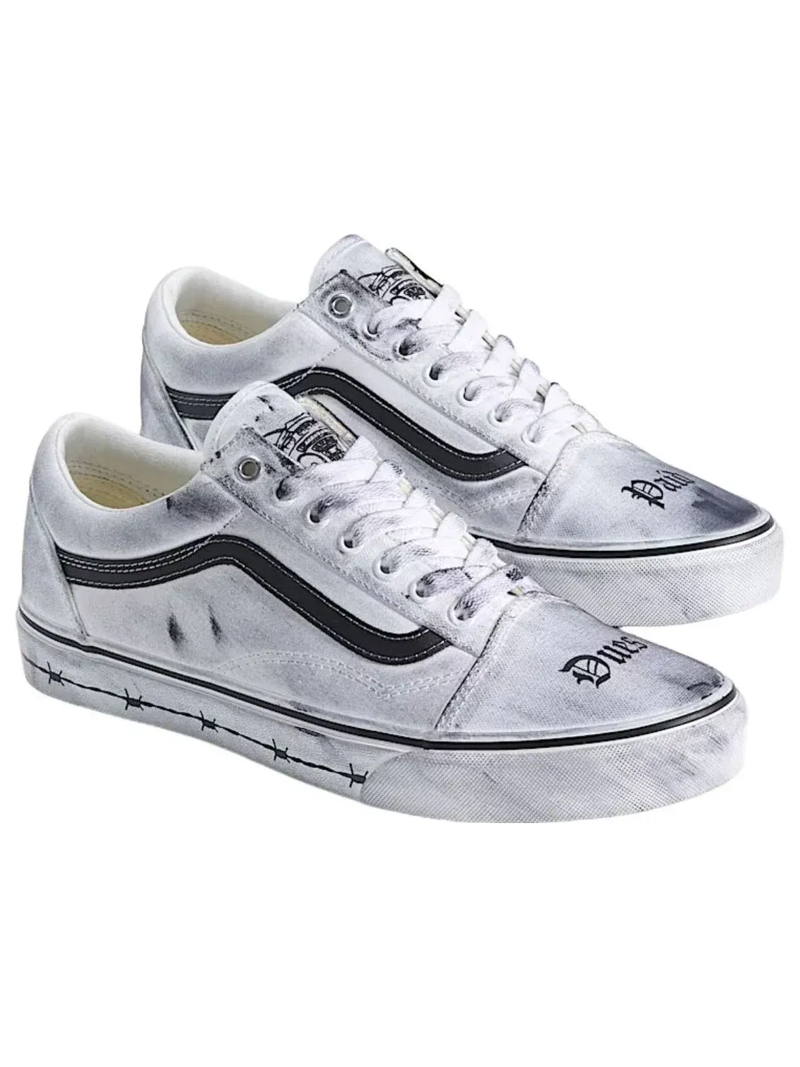 Мужские кеды Old Skool Vans — изображение 2 из 4, белый