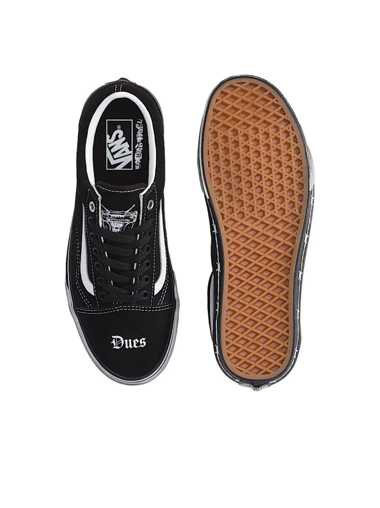 Vans x Travis Barker Old Skool 'Dues Paid' — изображение 3 из 5, черный