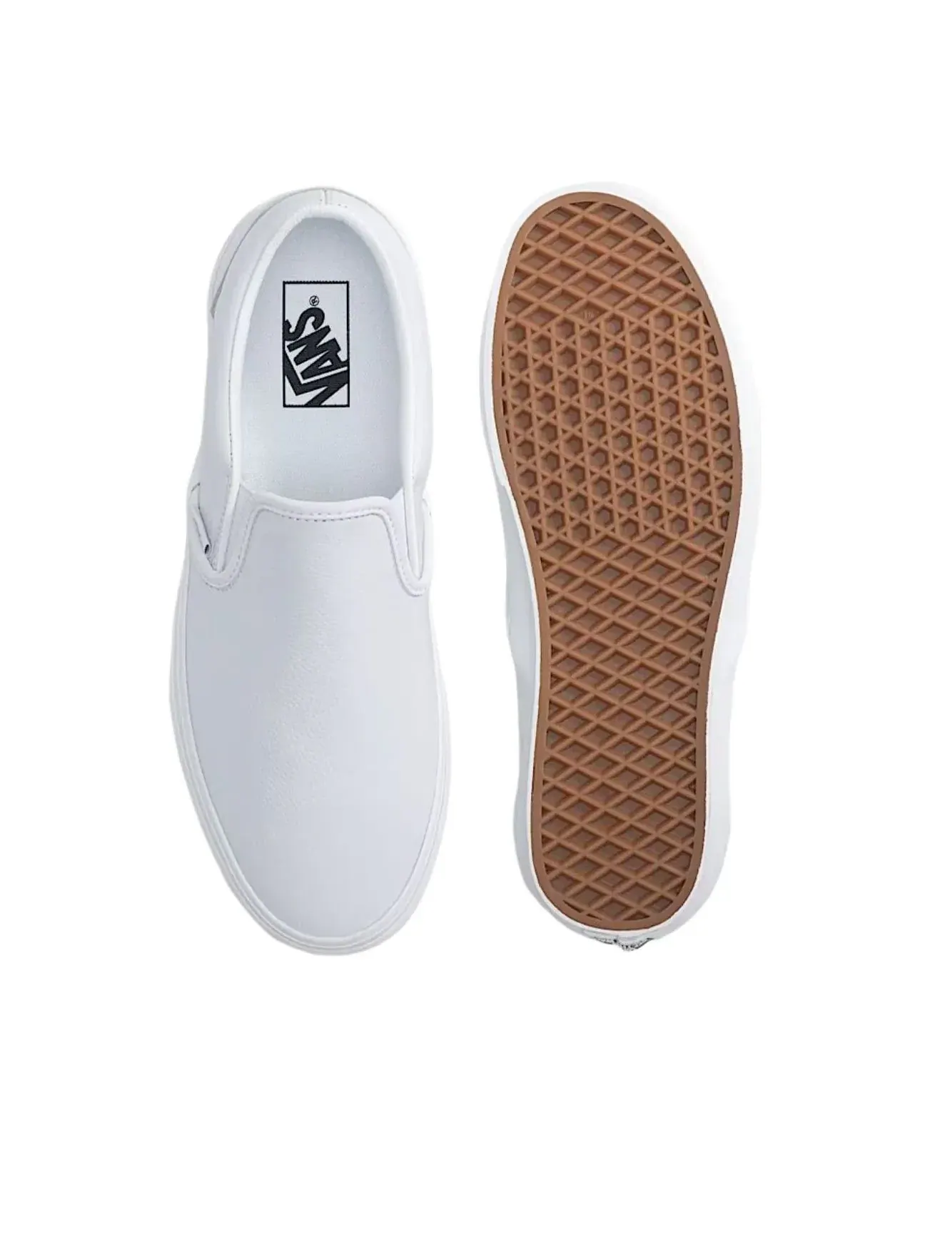 Слипоны Vans Classic Slip-On 'True White' VN000EACBPC — изображение 3 из 4, белый