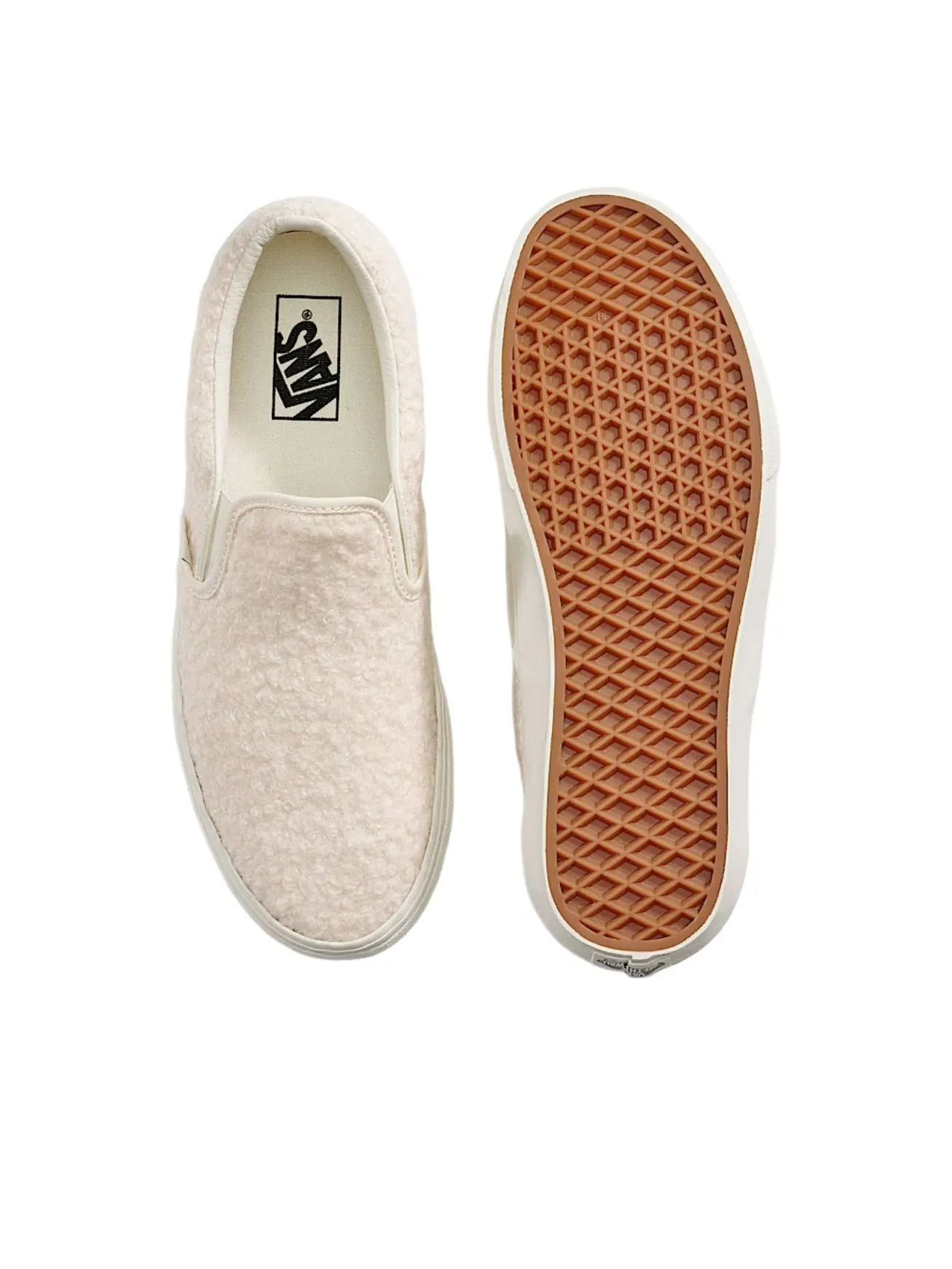 Vans Classic Slip-On 'Marshmallow White' — изображение 3 из 4, белый