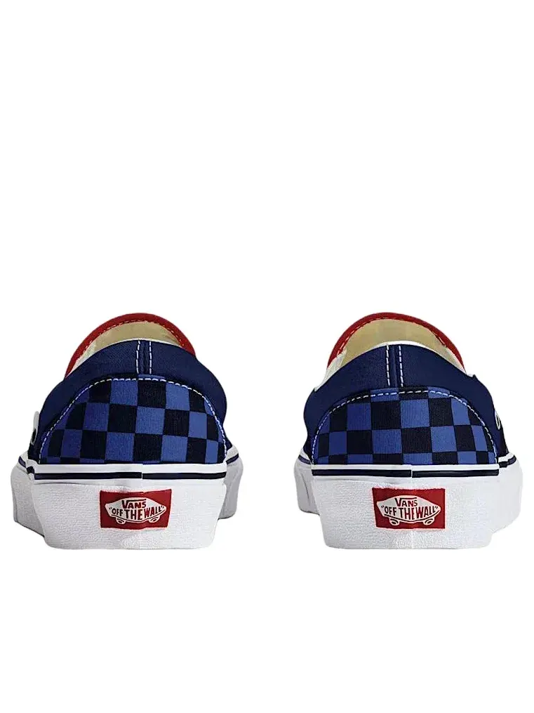 Мужские кеды Slip-On с принтом Vans Classic Slip-On — изображение 3 из 4, темно-синий