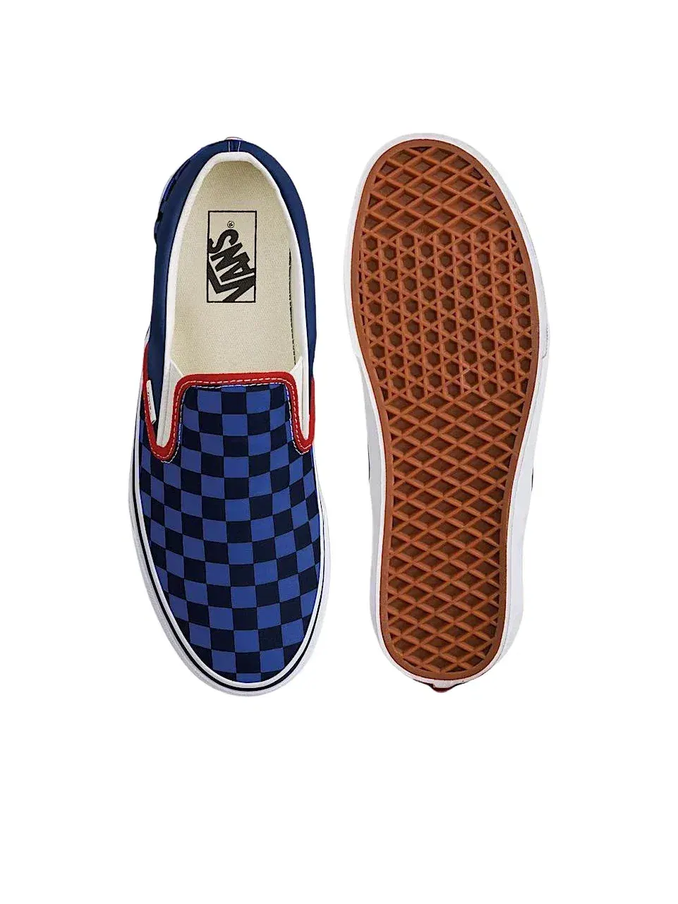 Мужские кеды Slip-On с принтом Vans Classic Slip-On — изображение 4 из 4, темно-синий