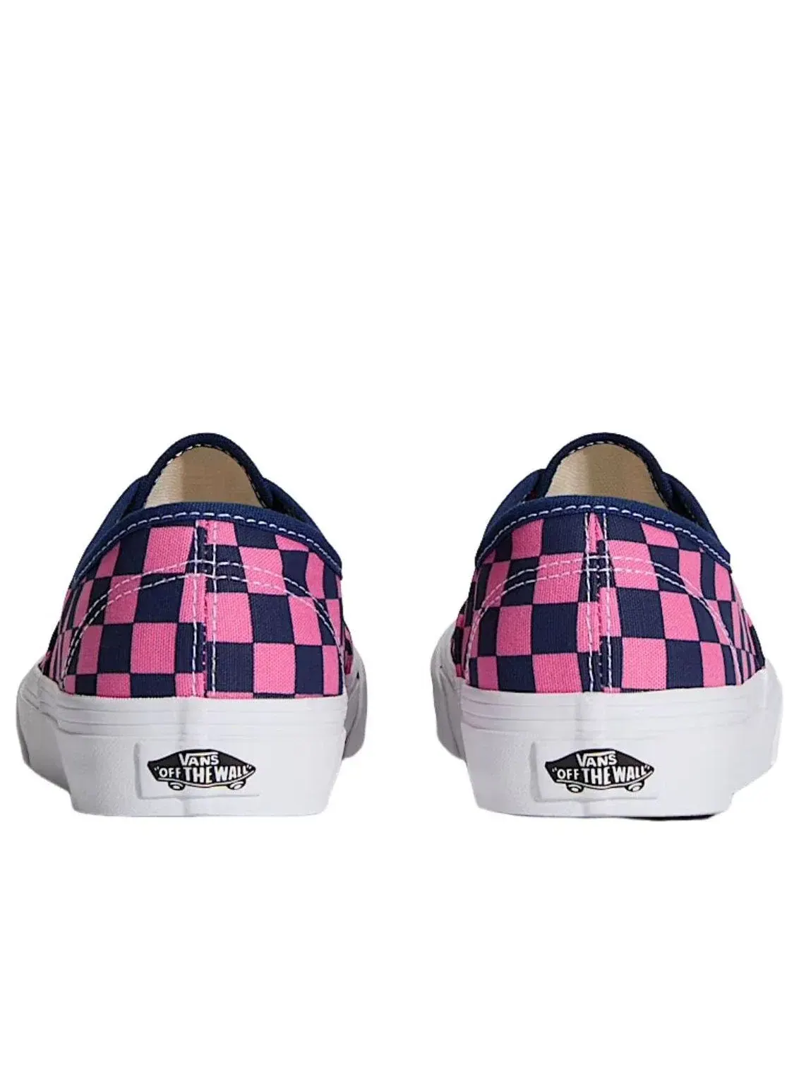 Кеды Vans Authentic Checkerboard 'Deep Indigo Blue Fizz Pink' VN000EAD1VZ — изображение 4 из 4, розовый