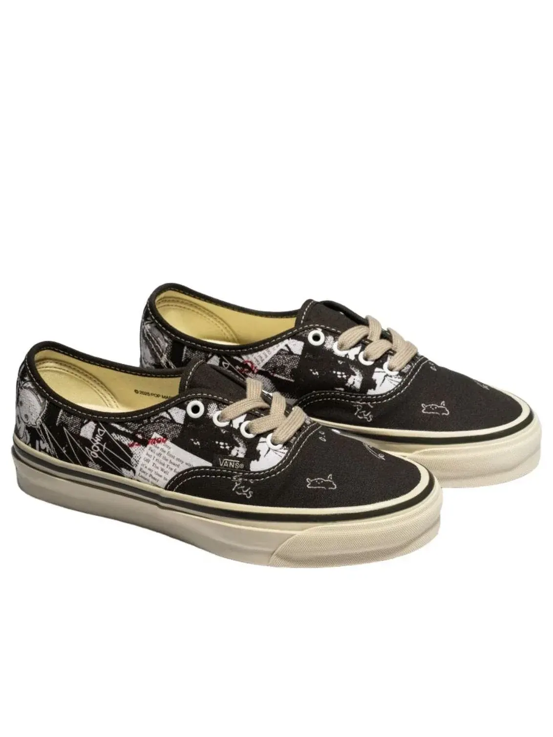Кеды Vans x Dimoo World Premium LX Authentic 44 'Black' VN000EAK6BT — изображение 2 из 5, черный