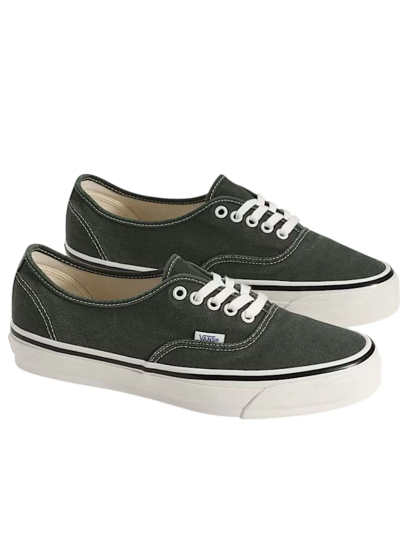 Кроссовки Vans Premium Authentic 'Kelp Green' — изображение 2 из 5, зеленый