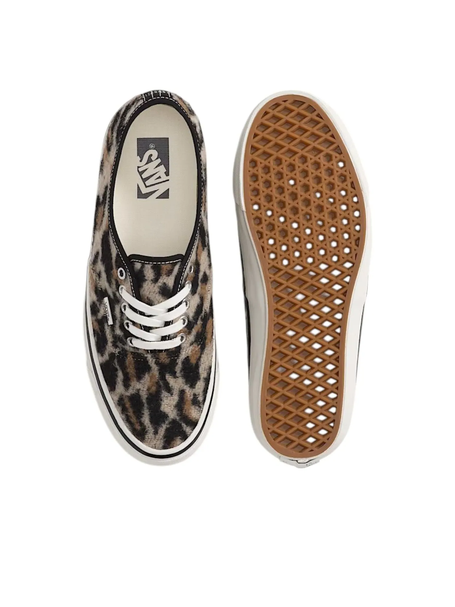 Vans Premium Authentic 44 'Leopard Black Brown' — изображение 3 из 4, черный/коричневый