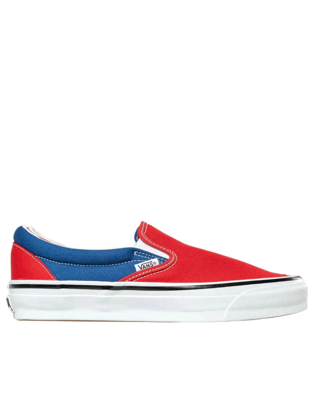 Vans Engineered Garments OTW Classic Slip-On 98 'Racing Red True Blue' — изображение 2 из 5, красный/синий