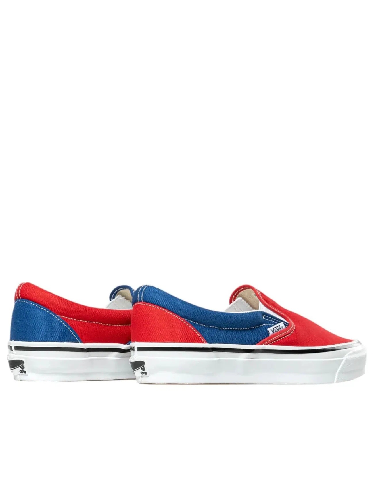 Vans Engineered Garments OTW Classic Slip-On 98 'Racing Red True Blue' — изображение 4 из 5, красный/синий