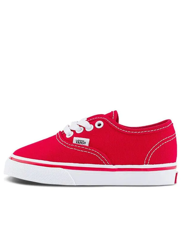 Кроссовки toddler authentic 'red white' Vans — изображение 1 из 4, красный/белый