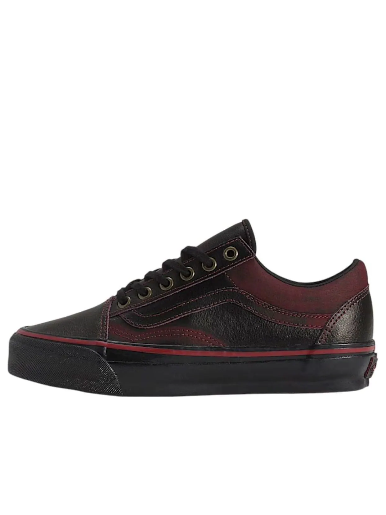 Кроссовки Vans x Tania Cruz Old Skool Premium 'Dark Red Rub-Away' — изображение 1 из 5, черный