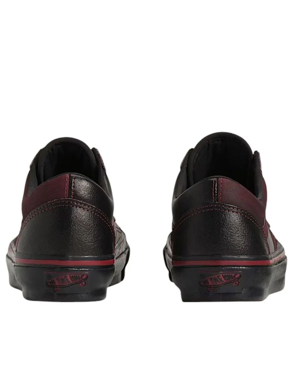 Кроссовки Vans x Tania Cruz Old Skool Premium 'Dark Red Rub-Away' — изображение 4 из 5, черный