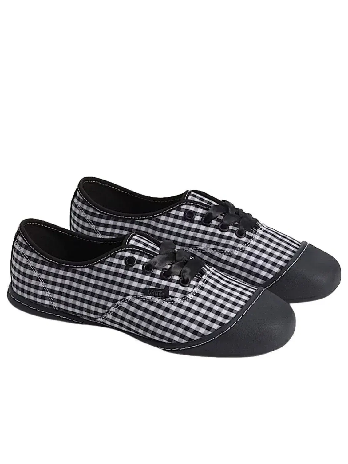 Кеды Vans Premium Authentic Prima 'Checkerboard Black' VN000EDXBLA — изображение 2 из 4, черный