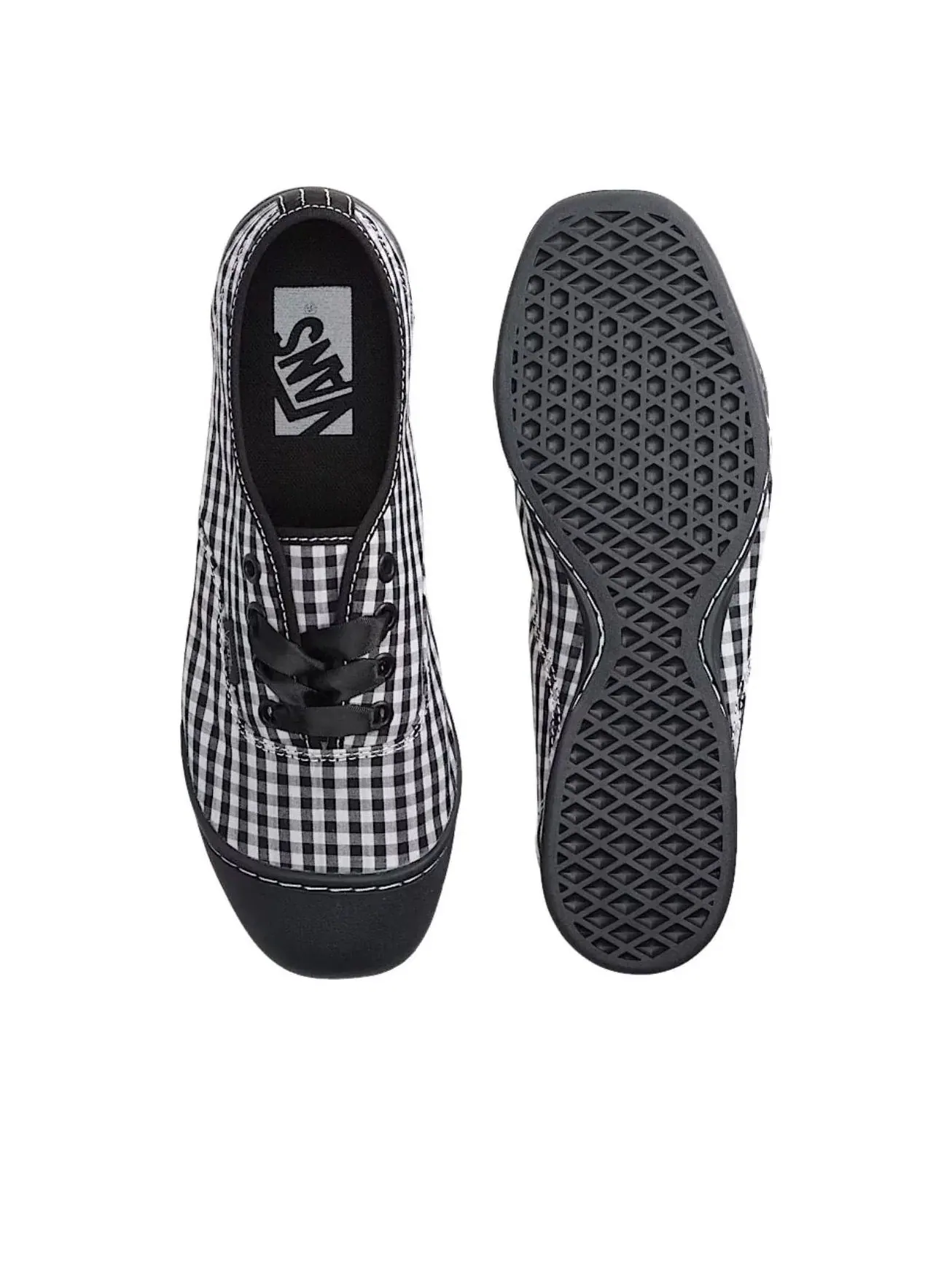 Кеды Vans Premium Authentic Prima 'Checkerboard Black' VN000EDXBLA — изображение 3 из 4, черный