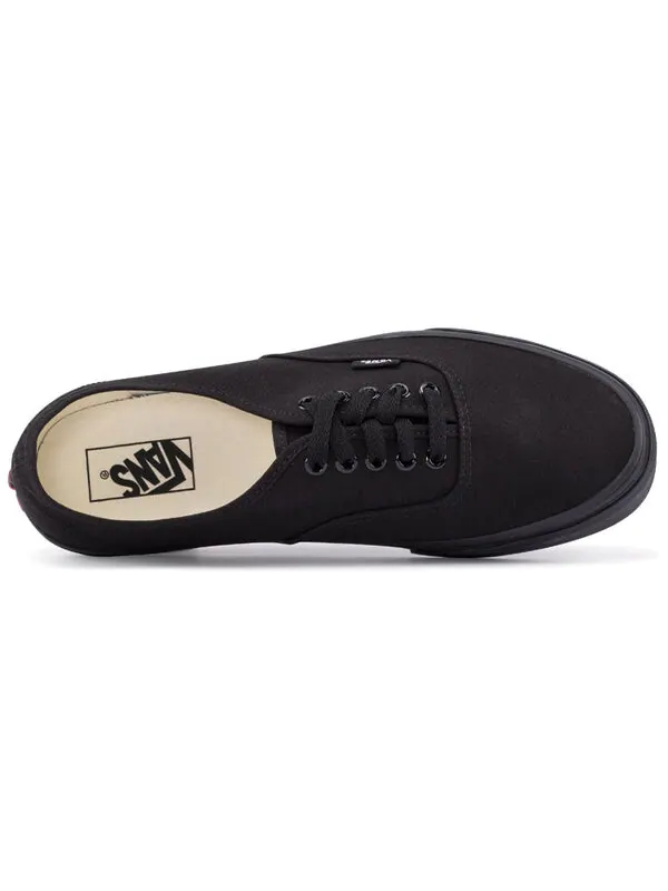 Кроссовки authentic 'black' Vans — изображение 4 из 4, черный