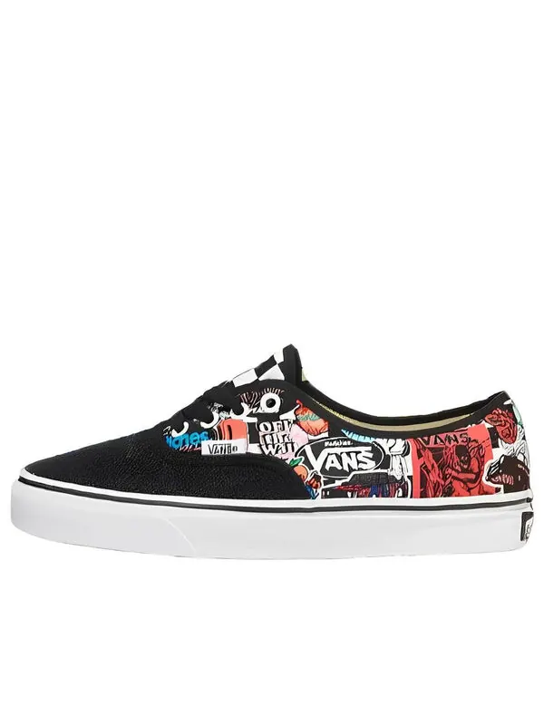 Кроссовки x peaches authentic 'black multicolor' Vans — изображение 1 из 1, черный/мульти