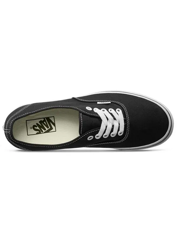 Кроссовки authentic 'black' Vans — изображение 3 из 4, черный
