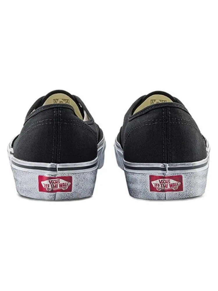 Кроссовки Vans Stressed Authentic 'Black' — изображение 5 из 5, черный