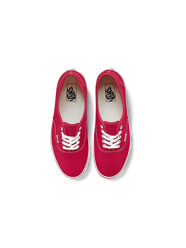 Кроссовки authentic 'red' Vans — изображение 3 из 4, красный
