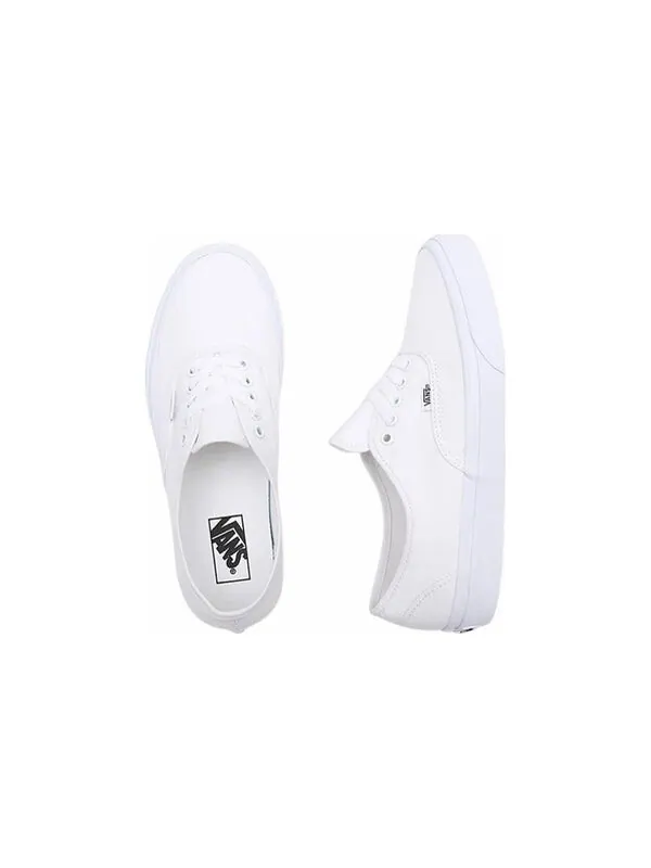 Кроссовки authentic 'true white' Vans — изображение 3 из 4, белый