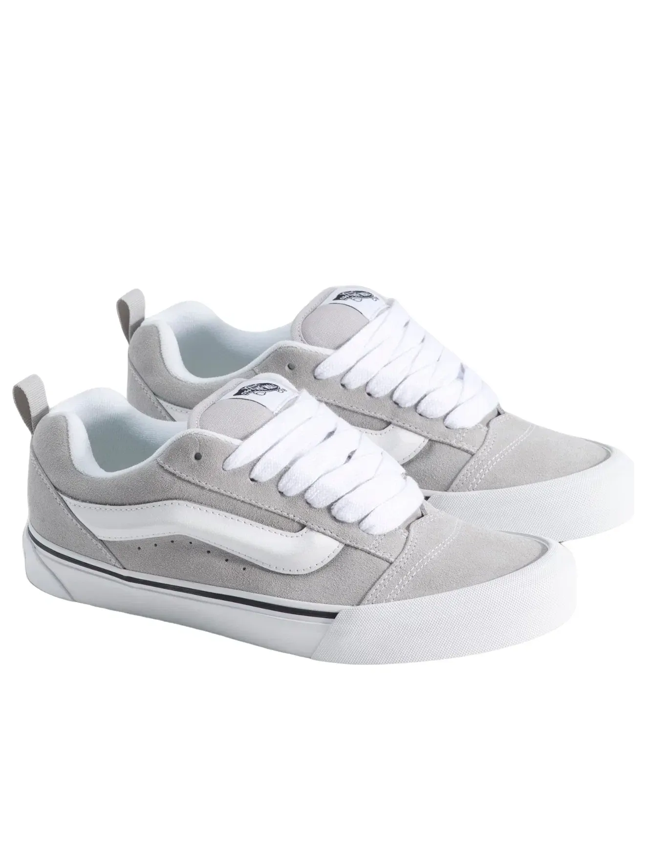 Мужские кроссовки на шнуровке Knu Skool Vans — изображение 2 из 4, серый