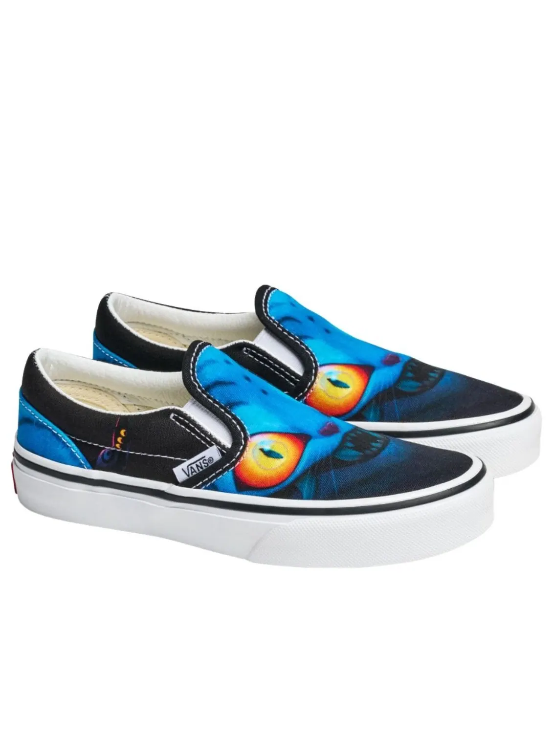 (GS) Vans x Kpop Demon Hunters Classic Slip-On 'Black' — изображение 2 из 5, черный