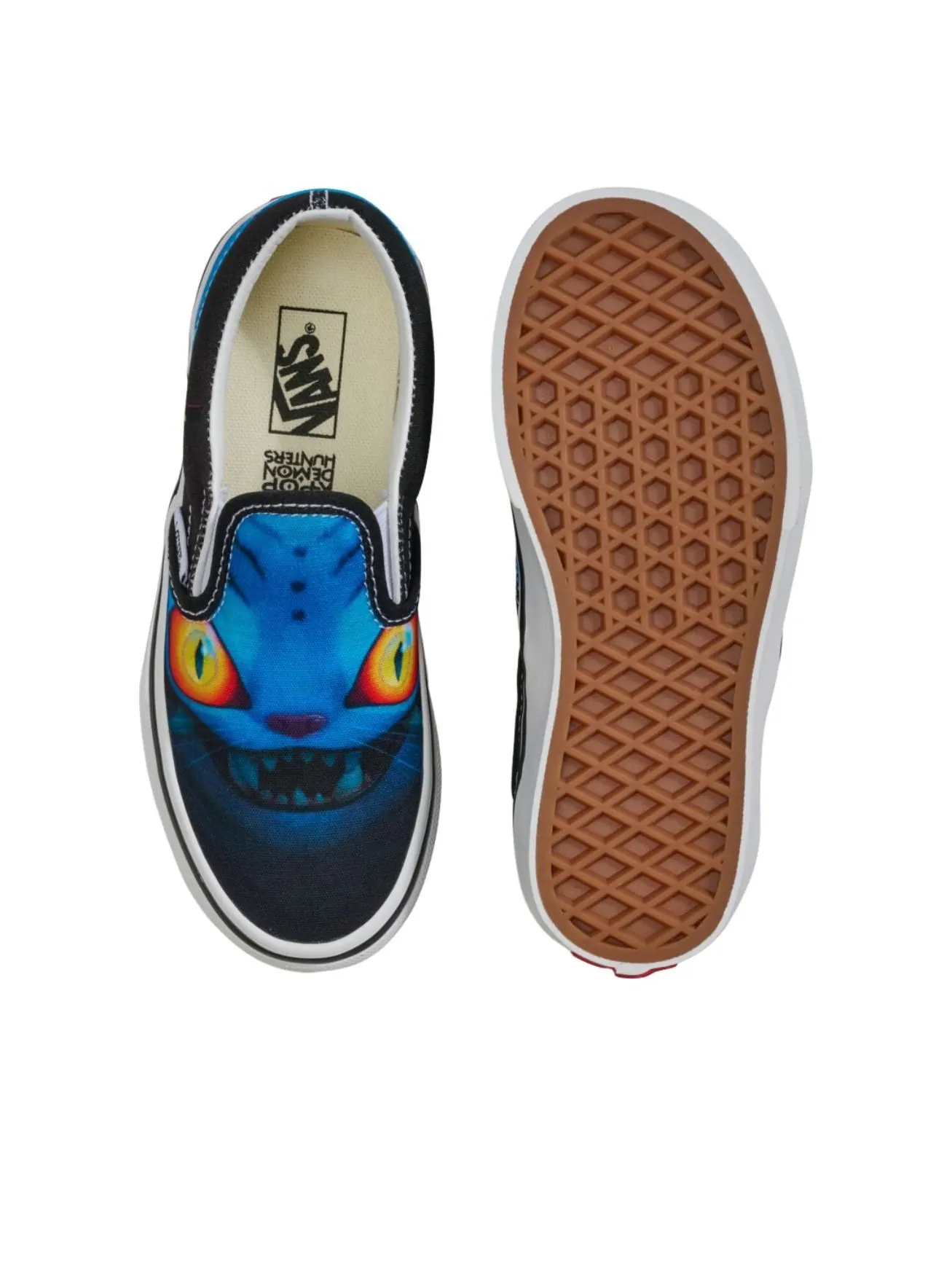 (GS) Vans x Kpop Demon Hunters Classic Slip-On 'Black' — изображение 3 из 5, черный