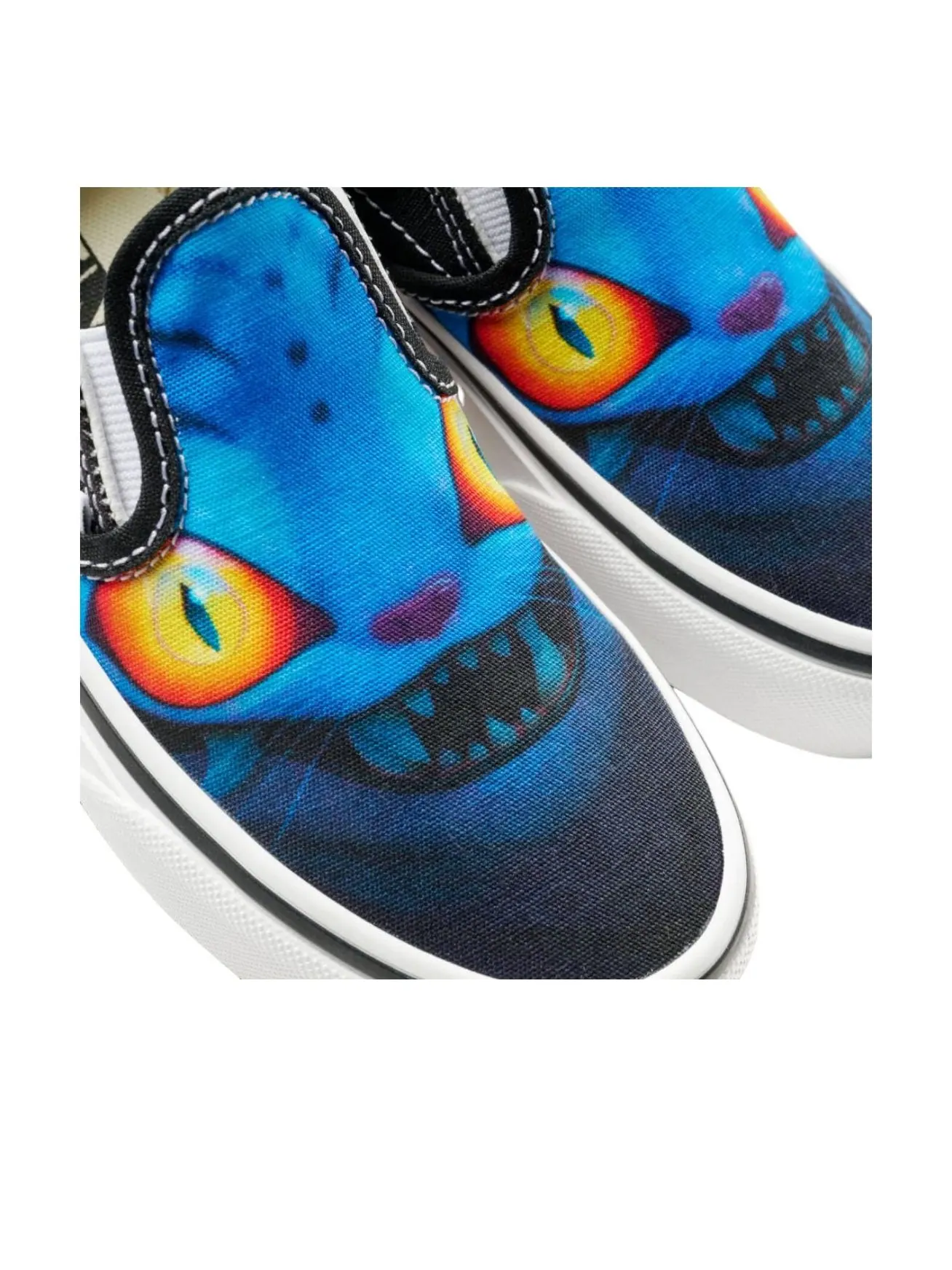 (GS) Vans x Kpop Demon Hunters Classic Slip-On 'Black' — изображение 5 из 5, черный