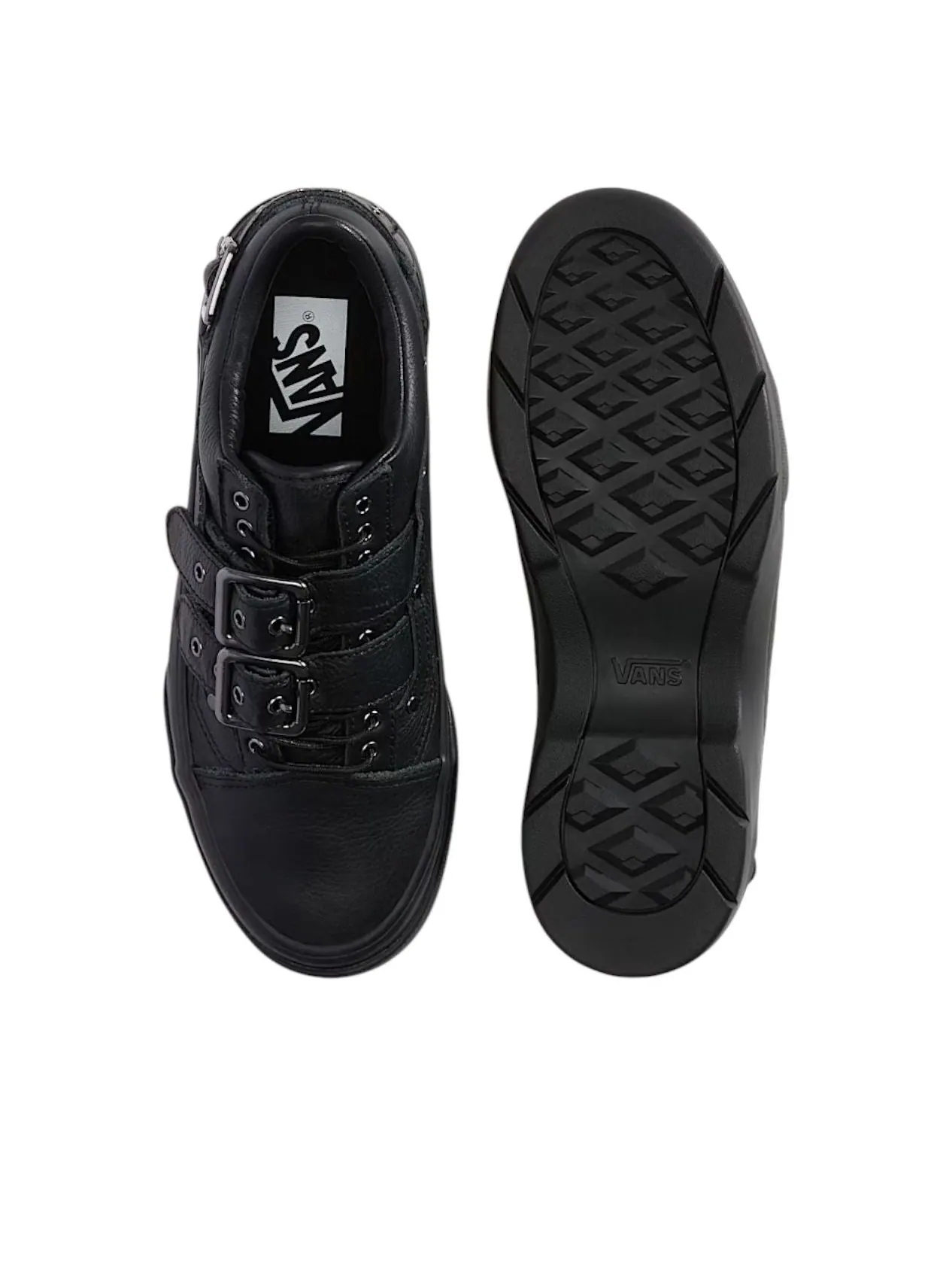 Кроссовки Vans Old Skool Premium 'Efron Danzig Femme Meets Punk' — изображение 2 из 3, черный