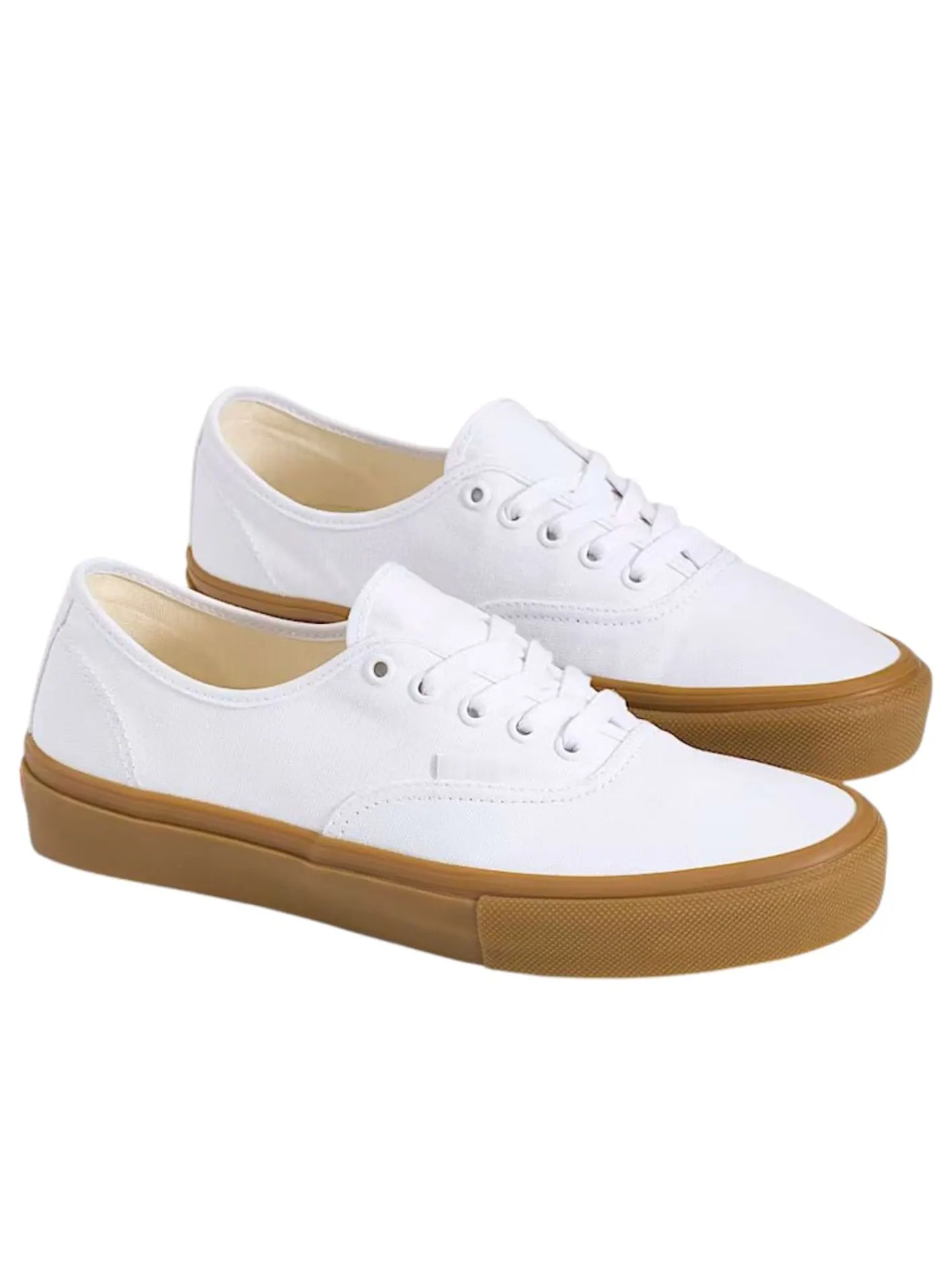 Кроссовки Vans Authentic Gum 'White' — изображение 2 из 5, белый
