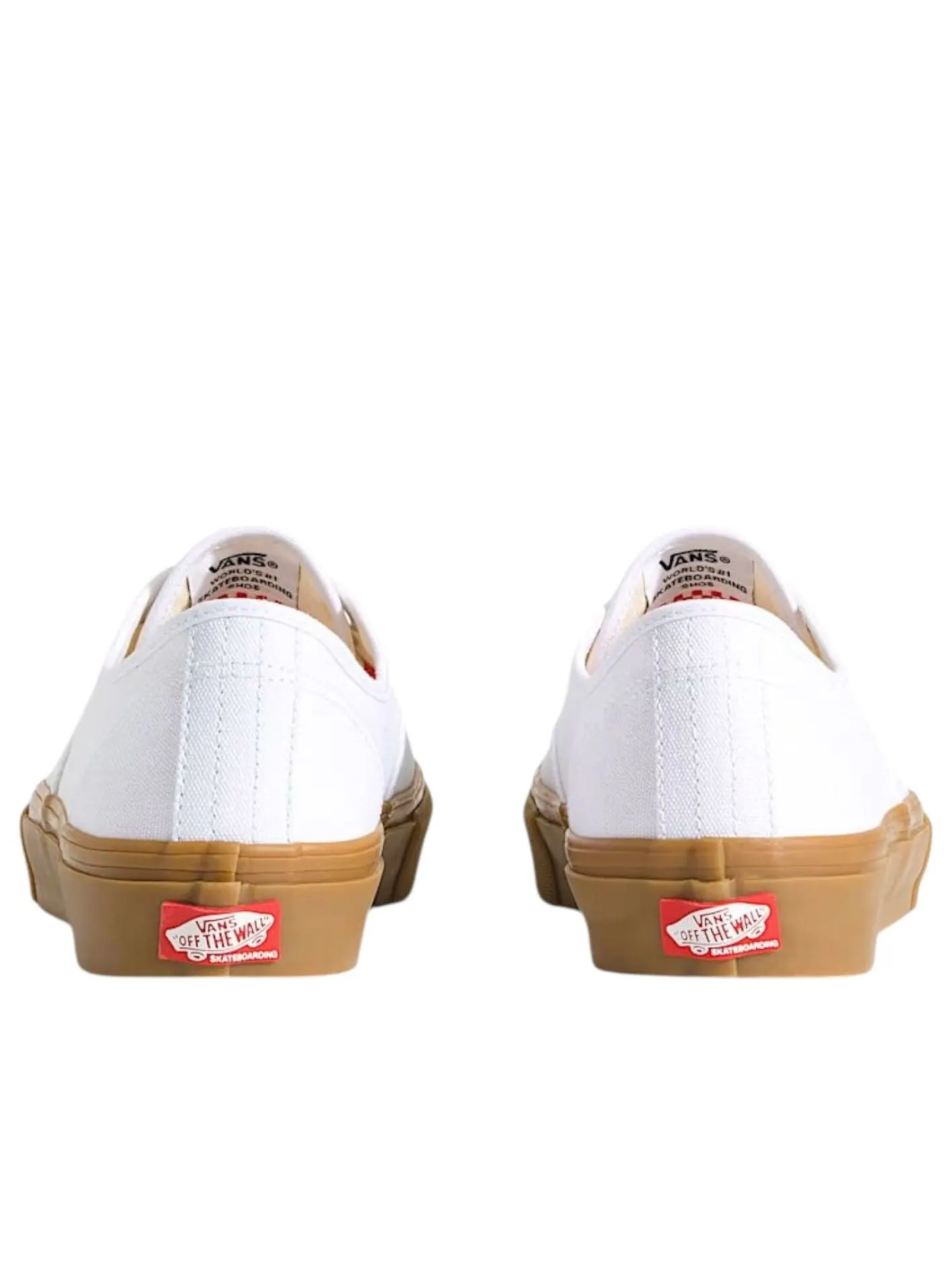 Кроссовки Vans Authentic Gum 'White' — изображение 4 из 5, белый