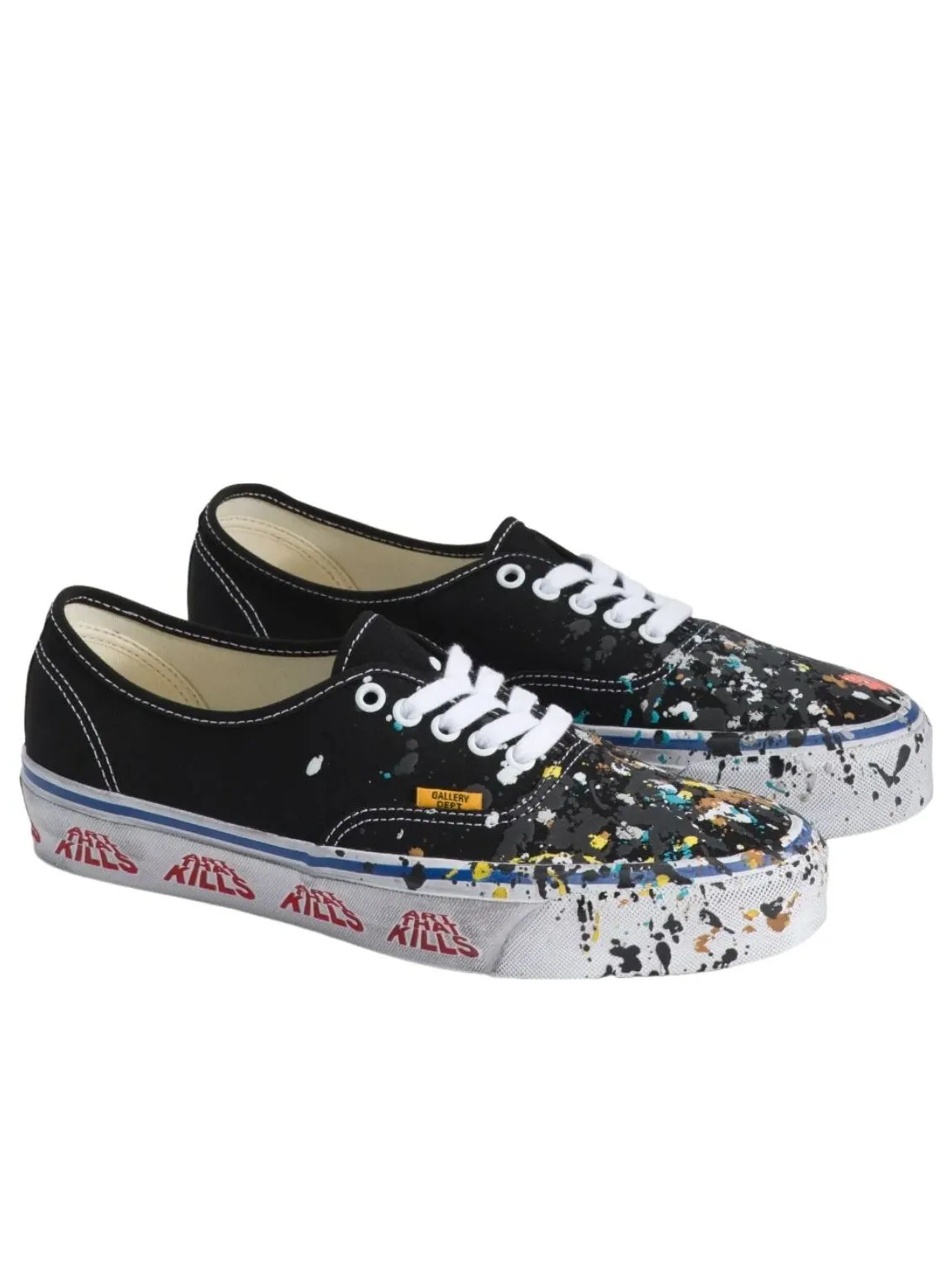 Vans x Gallery Department Authentic 44 'Black' — изображение 2 из 5, черный