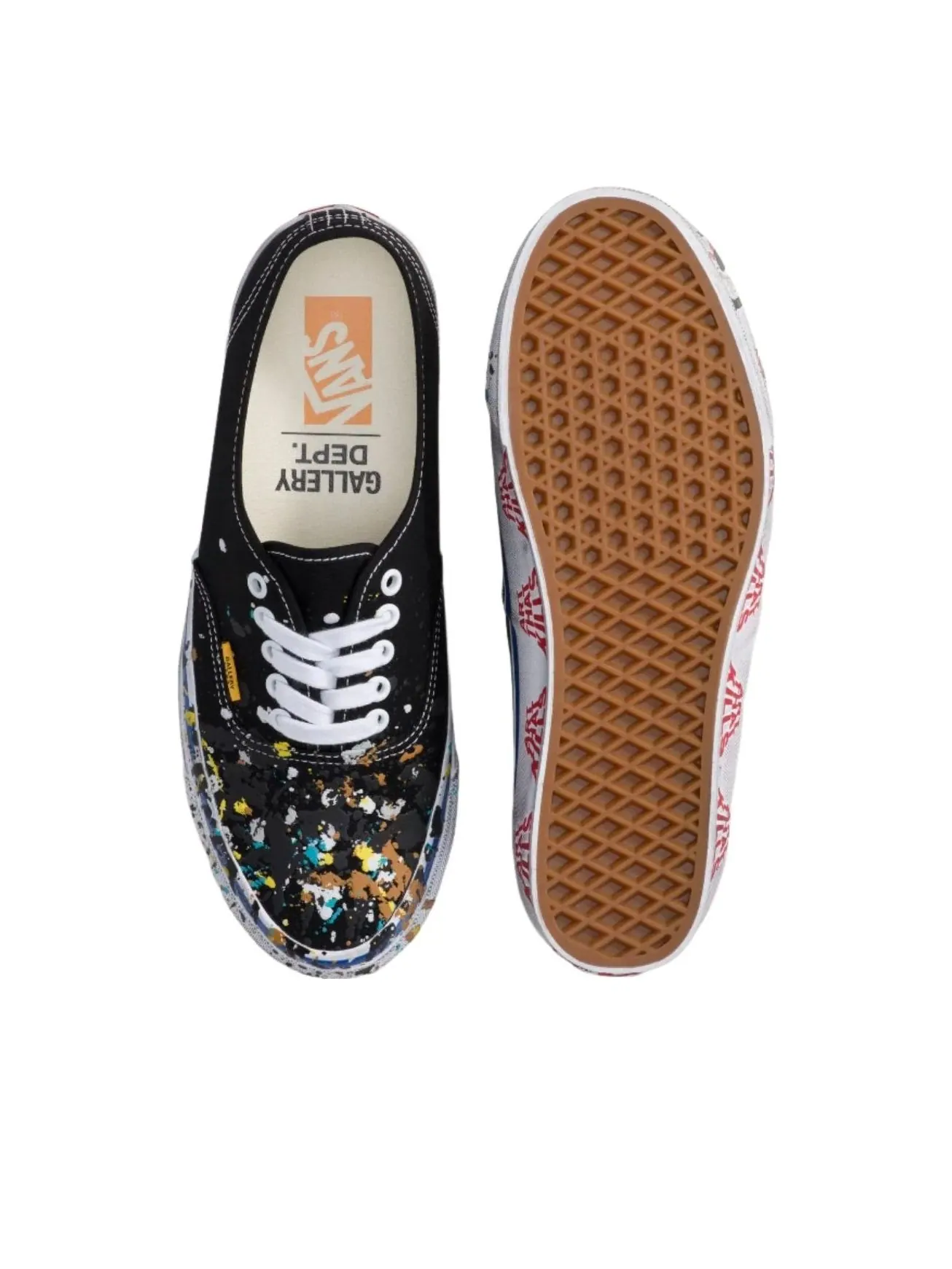 Vans x Gallery Department Authentic 44 'Black' — изображение 3 из 5, черный