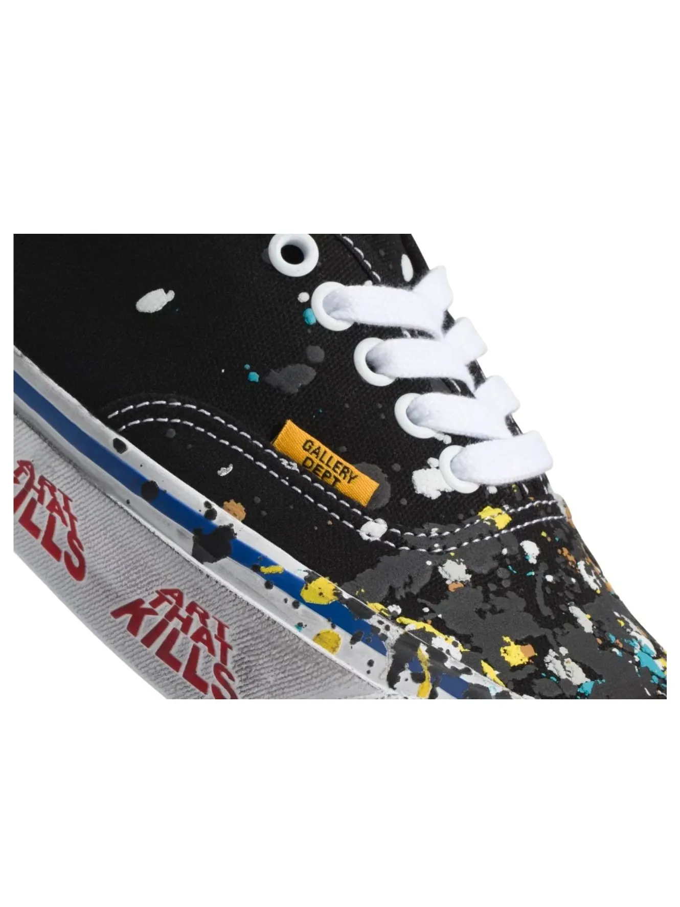 Vans x Gallery Department Authentic 44 'Black' — изображение 5 из 5, черный