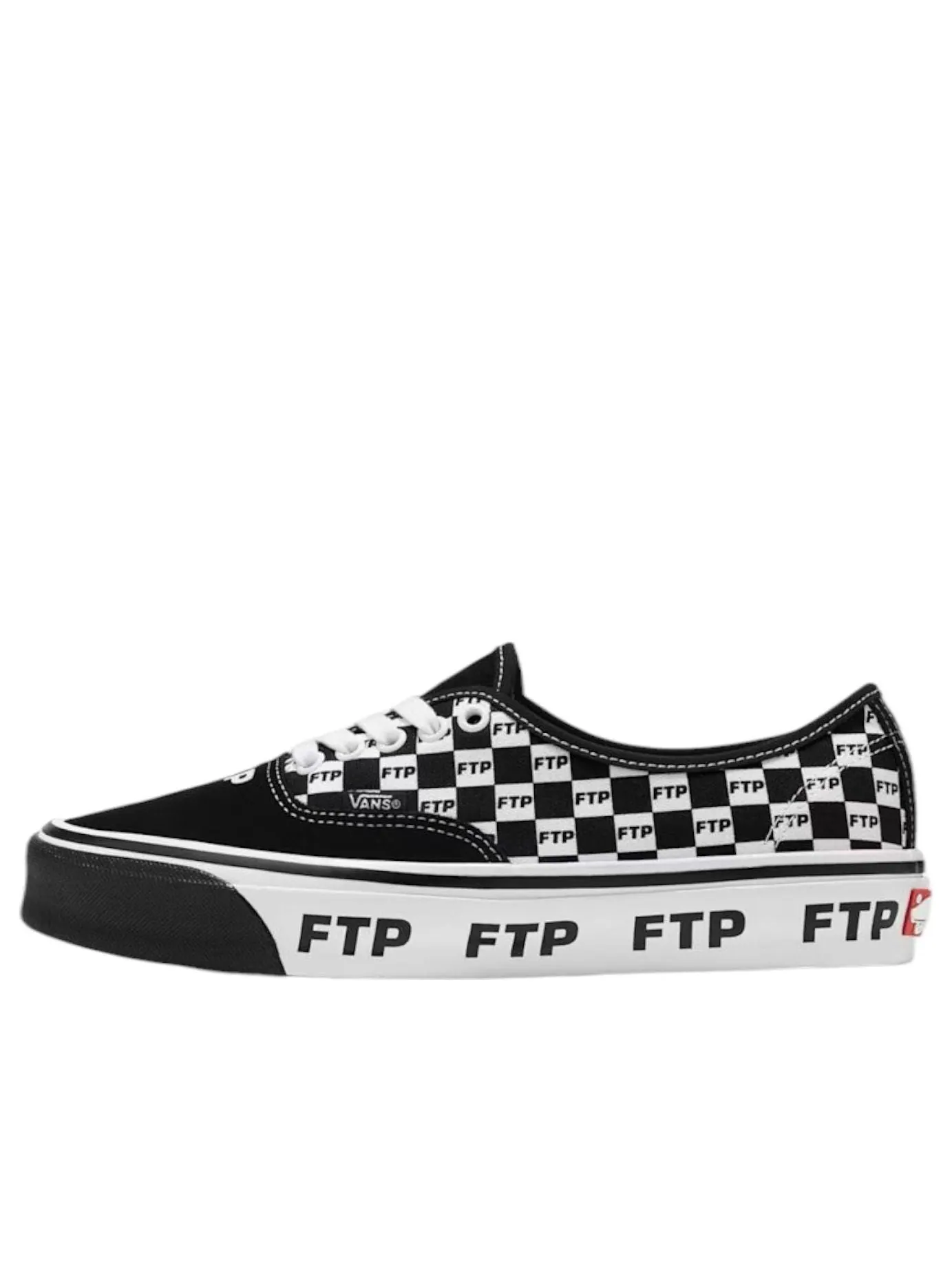 Vans x FTP OTW Authentic 44 'Checkerboard' — изображение 1 из 4, черный/белый