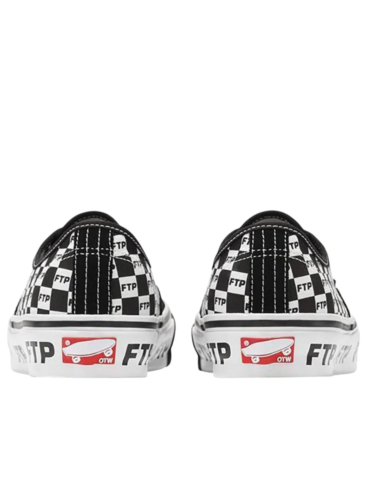 Vans x FTP OTW Authentic 44 'Checkerboard' — изображение 4 из 4, черный/белый