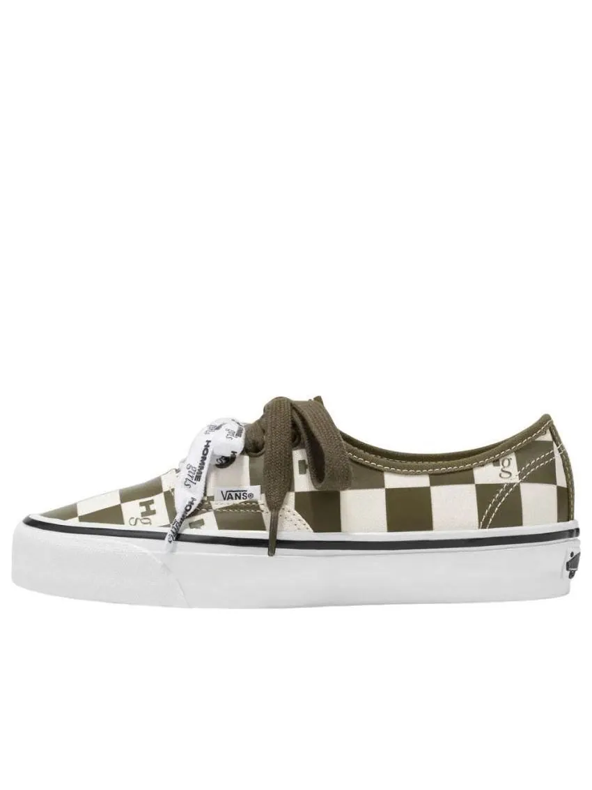 Кроссовки Vans x HommeGirls OTW Authentic 44 'Military Green' — изображение 1 из 1, зеленый