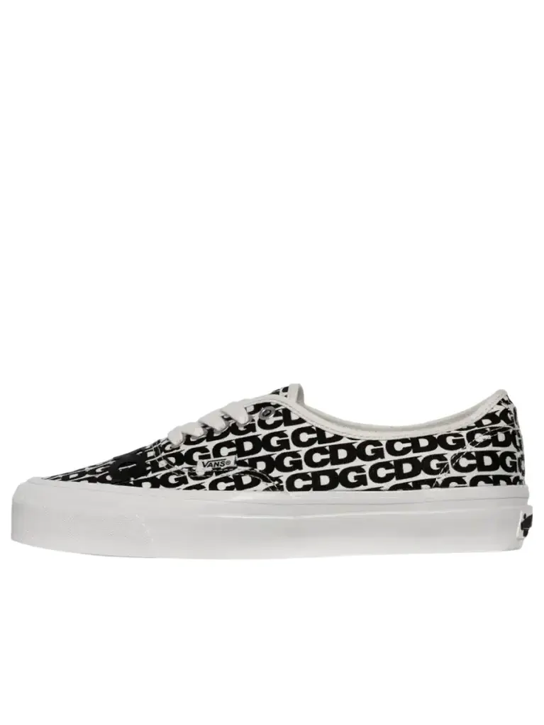 Кроссовки Vans x CDG COMME des GARCONS OTW Authentic 'White Black' — изображение 1 из 1, белый