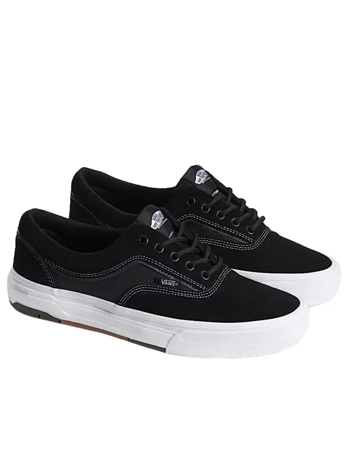 Кроссовки Vans Skate Era Wafflecup 'Black White' — изображение 2 из 4, черный