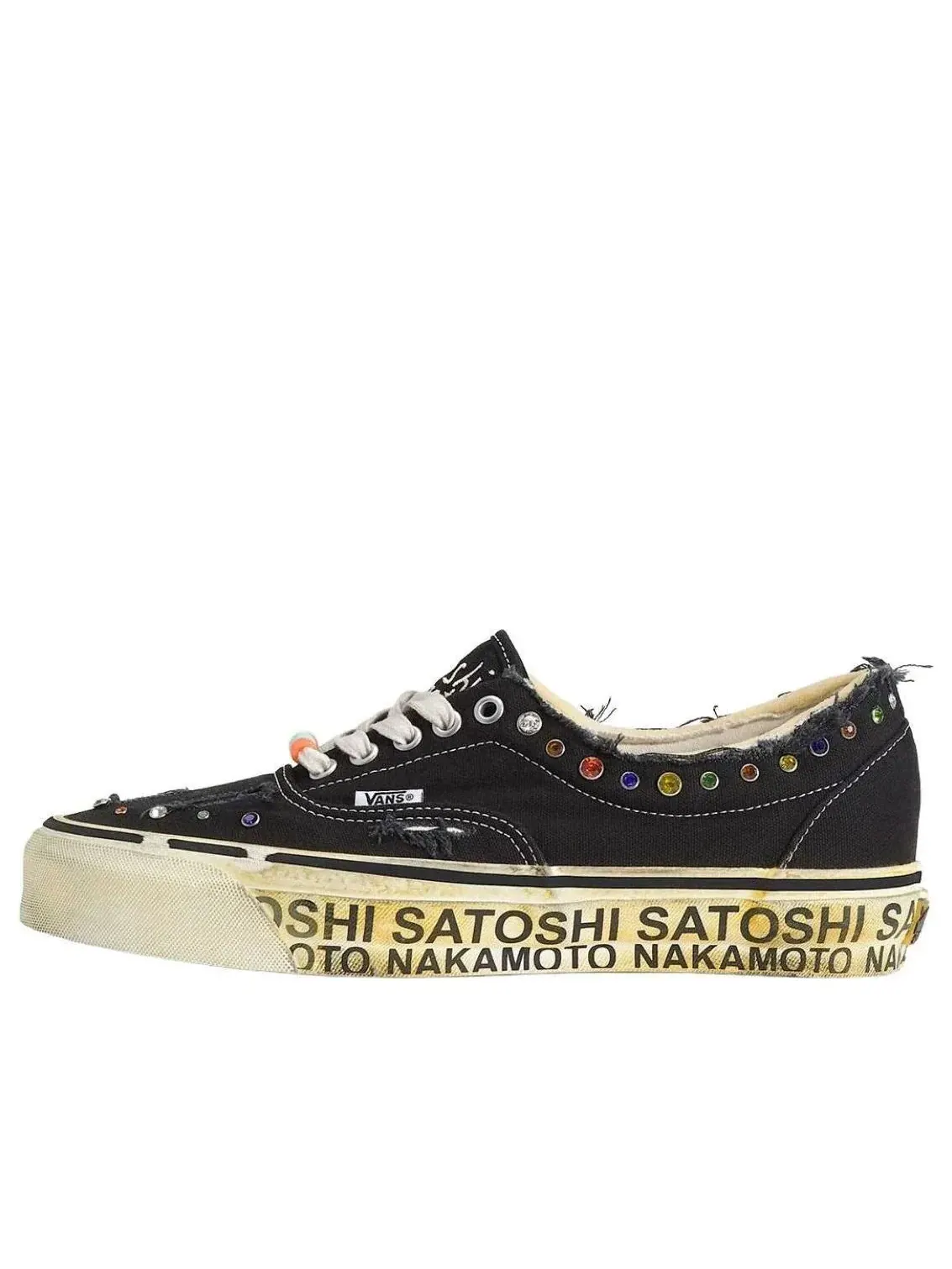 Кеды Vans x Satoshi Nakamoto Authentic 'Black' VN000EFEBLK — изображение 1 из 4, черный